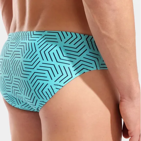 Плавки Arena Water Maze Allover Swim Briefs 011887-580
