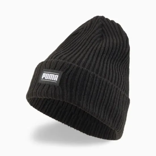 Шапка Puma Classic Cuff Ribbed Beanie 024038-01