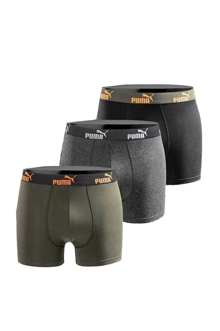 Труси Puma Tripack Boxers Cotton Stretch 100003547-003