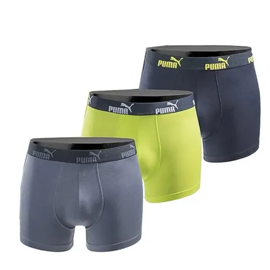 Труси Puma Tripack Boxers Cotton Stretch 100003547-013