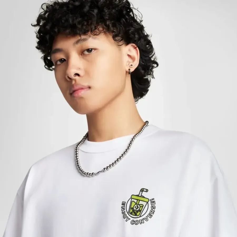 Футболка Converse Refresh Tee Pale Surplus 10027736-102