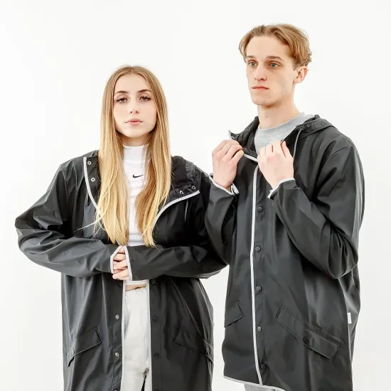 Куртка Rains 1201-BLACKREFLECTIVE