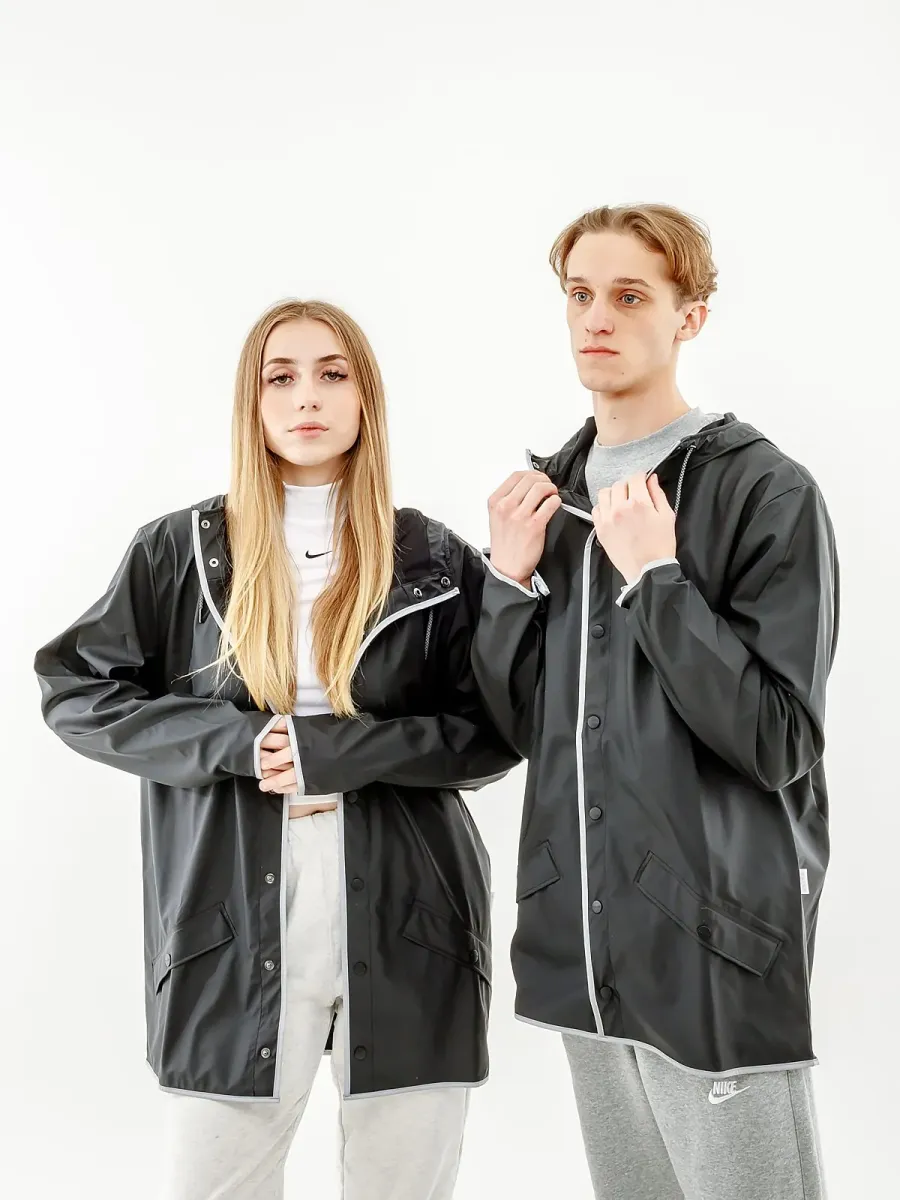 Куртка Rains 1201-BLACKREFLECTIVE