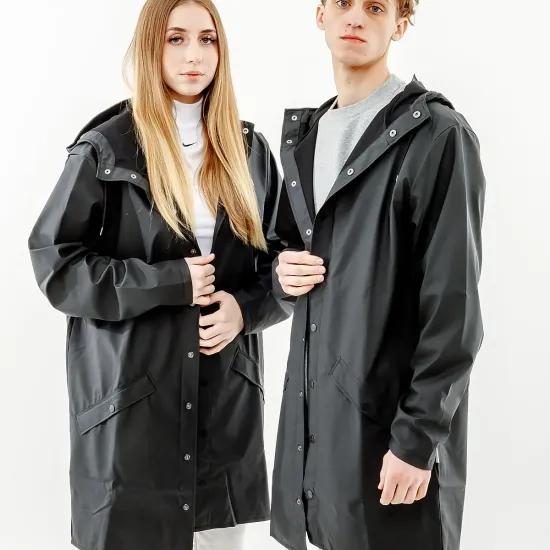 Куртка Rains Long 1202-BLACK