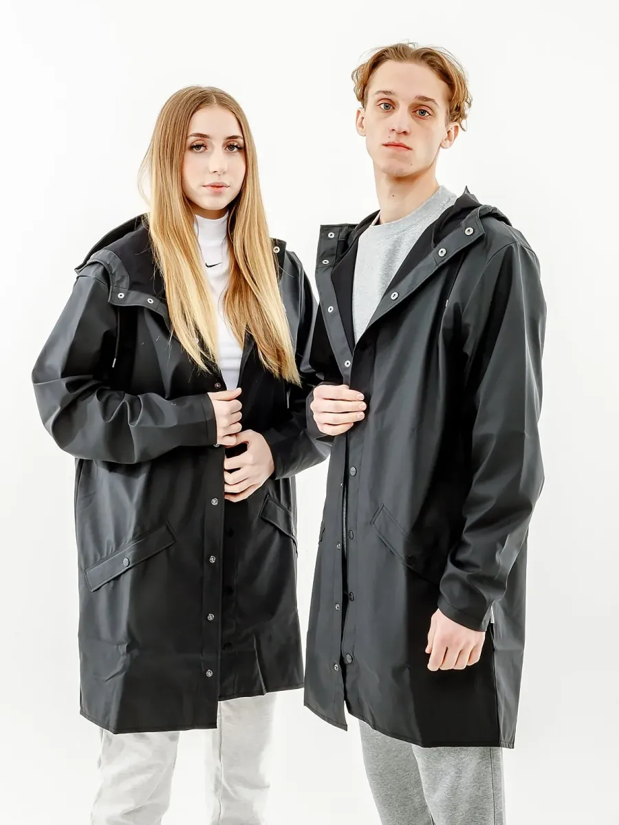 Куртка Rains Long 1202-BLACK