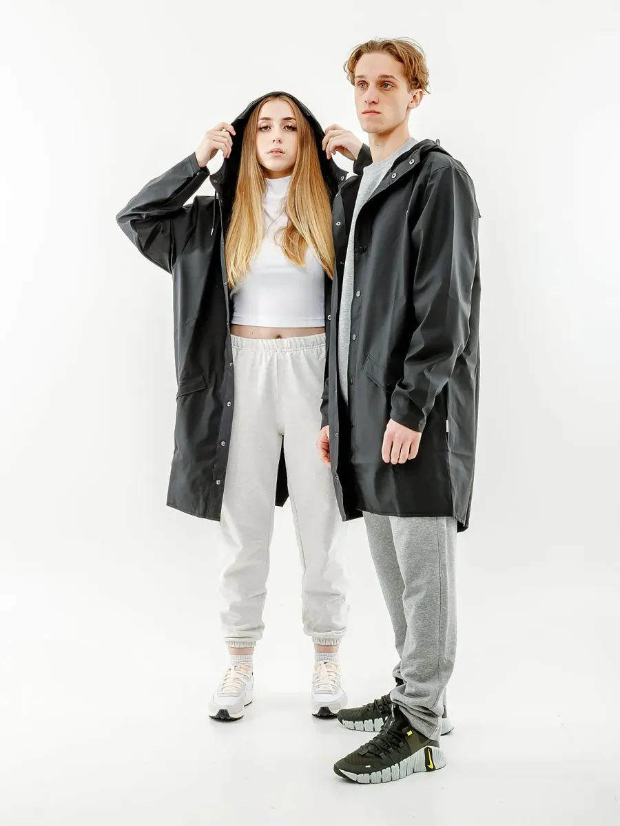 Куртка Rains Long 1202-BLACK
