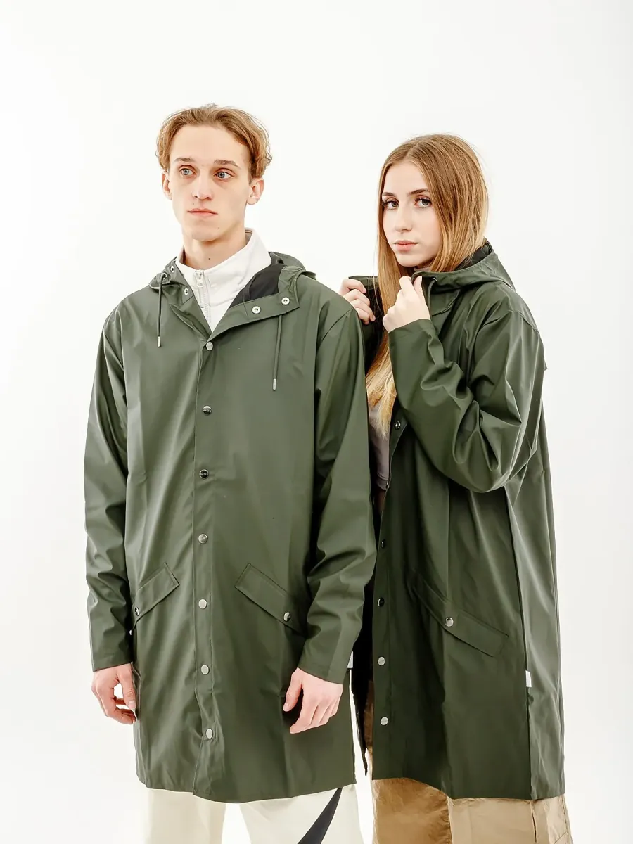 Куртка Rains Long 1202-GREEN
