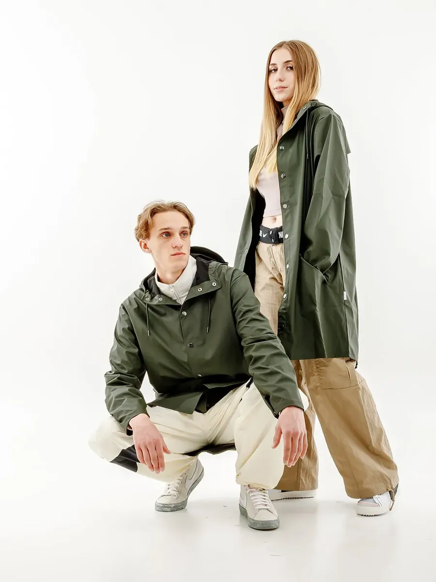 Куртка Rains Long 1202-GREEN