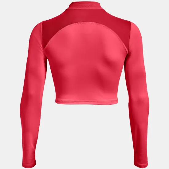 Лонгслів Under Armour HG Q3 Crop Mockneck 1365760-819