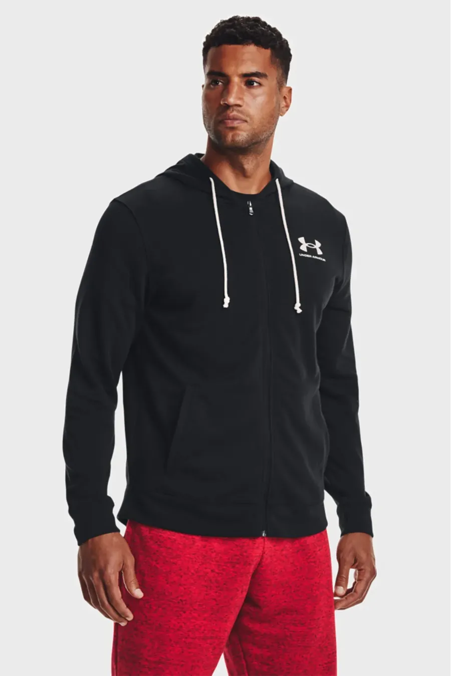 Кофта Under Armour Rival Terry Loose Fit Full-Zip 1370409-001