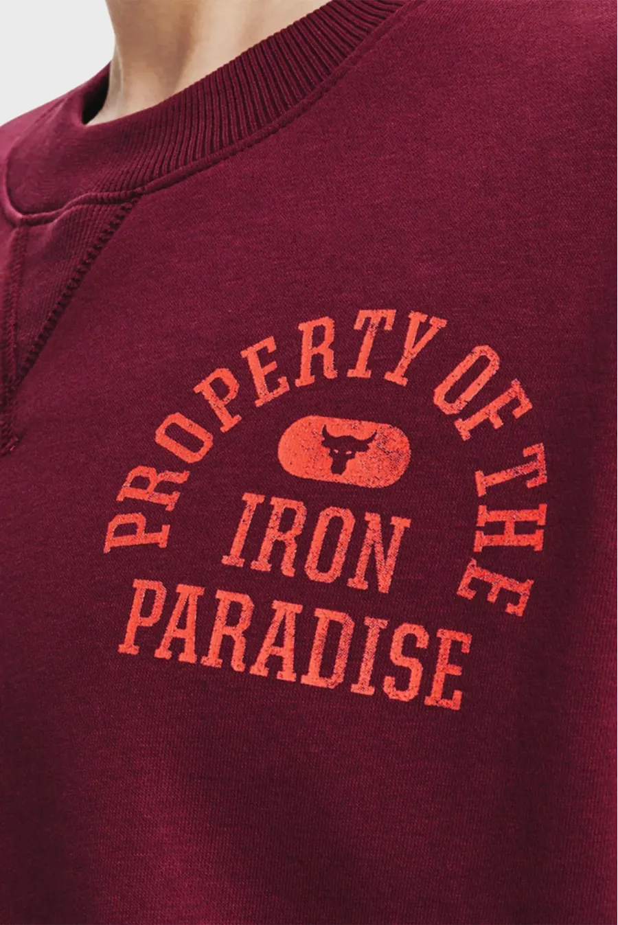 Кофта Under Armour Project Rock Fleece LC Crew 1370546-626