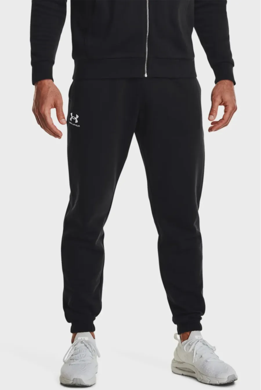 Костюм Under Armour Essential Fleece Full-Zip 1373881-001_1373882-001