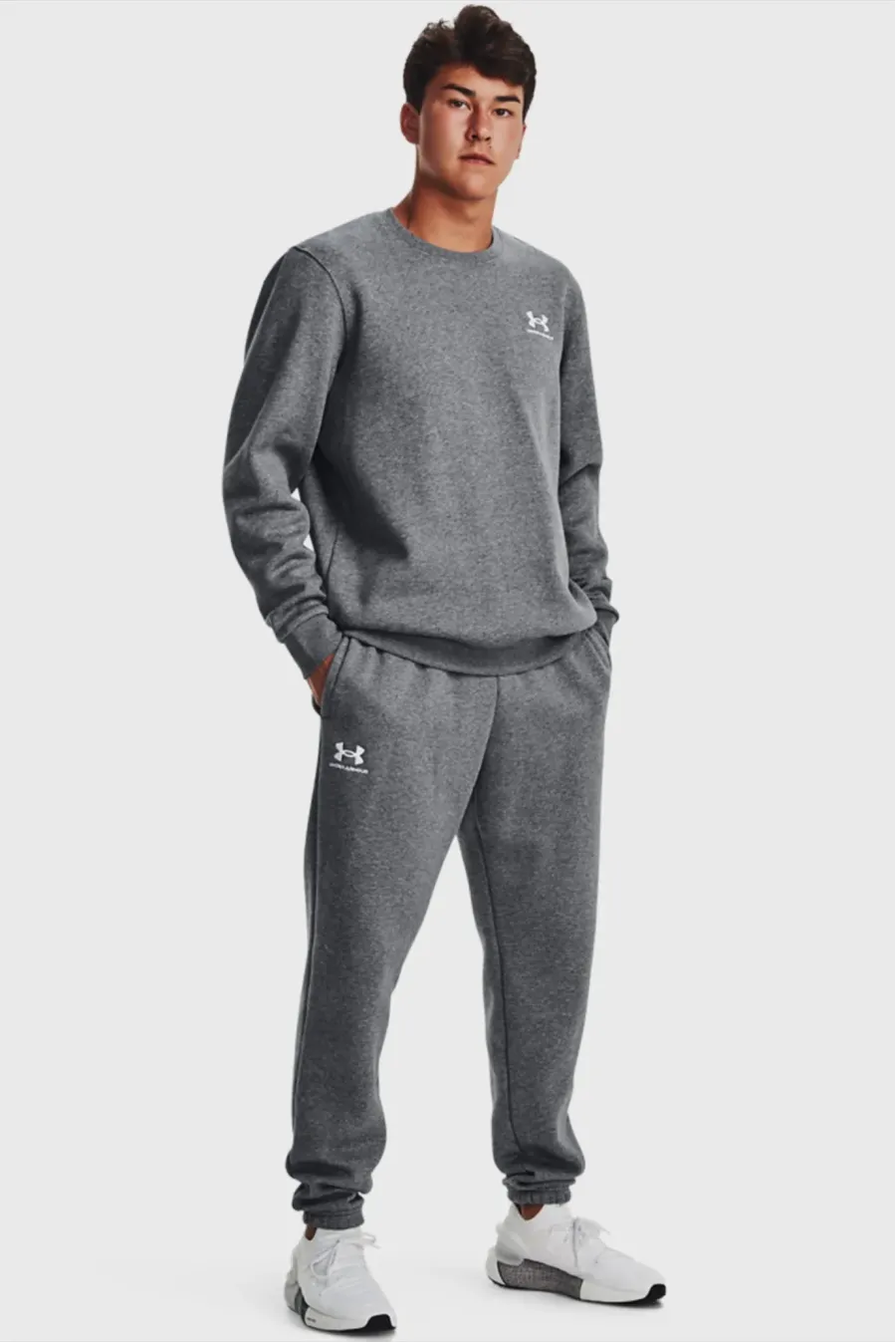 Спортивні штани Under Armour Essential Fleece Jogger 1373882-012