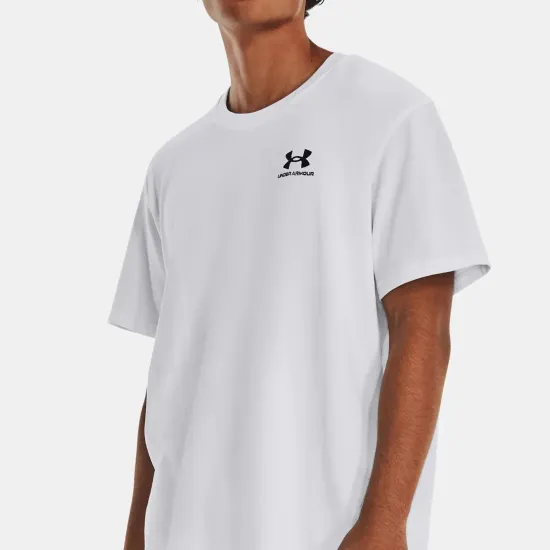 Футболка Under Armour Logo Embroidered Heavyweight 1373997-100