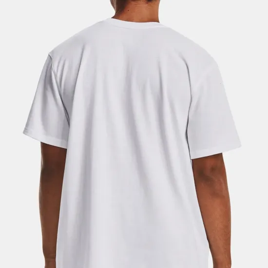 Футболка Under Armour Logo Embroidered Heavyweight 1373997-100