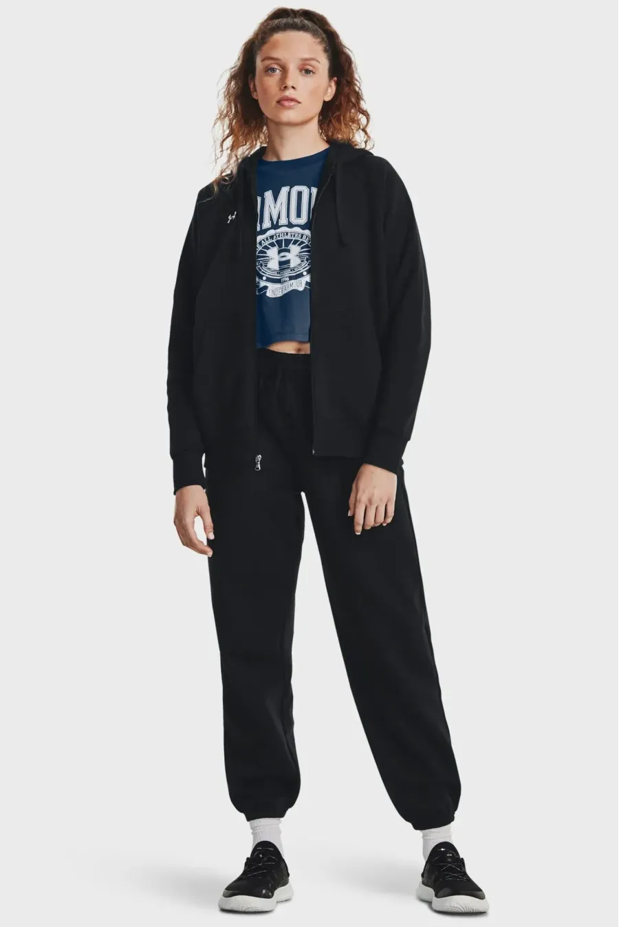 Кофта Under Armour Rival Fleece Full-Zip 1379497-001
