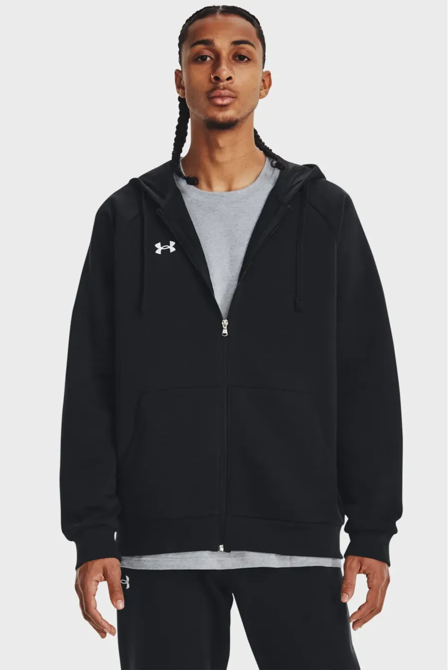 Кофта Under Armour Rival Fleece Full-Zip 1379767-001
