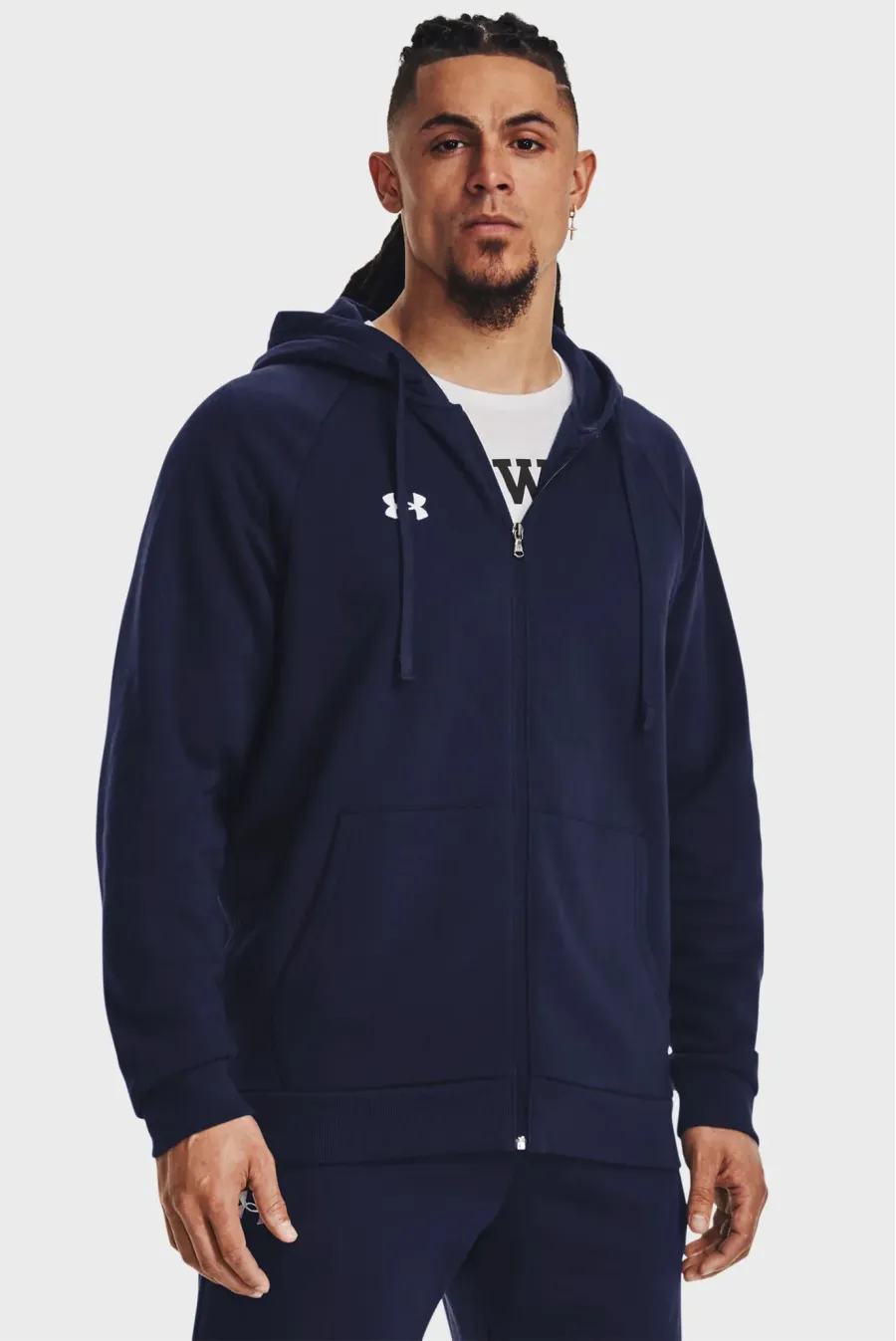 Кофта Under Armour Rival Fleece Full-Zip 1379767-410
