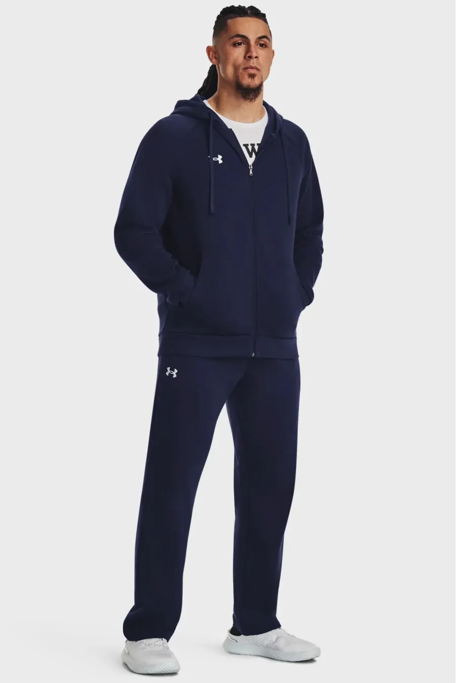 Кофта Under Armour Rival Fleece Full-Zip 1379767-410