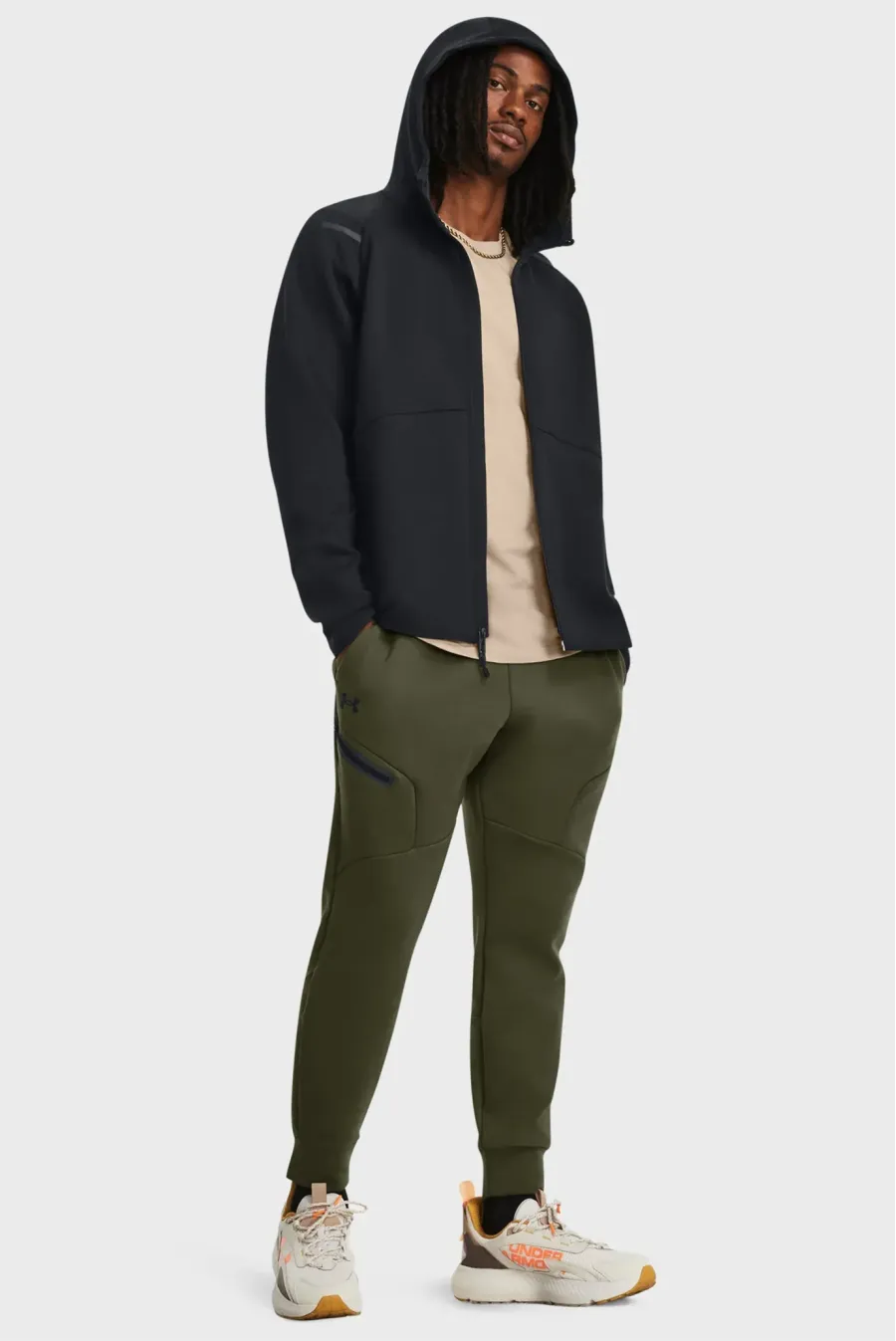 Кофта Under Armour Unstoppable Fleece Full-Zip 1379806-001