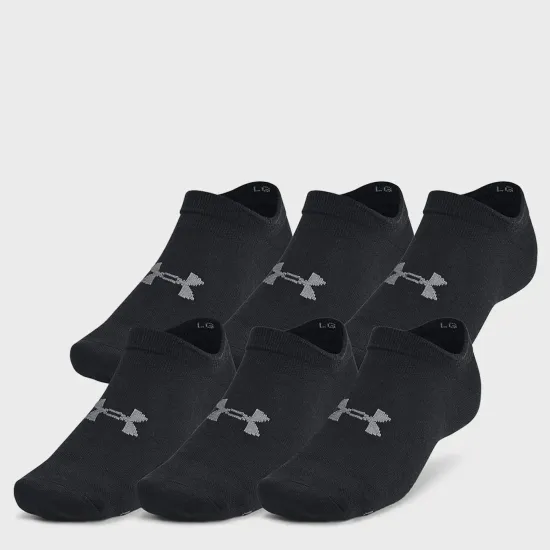 Шкарпетки Under Armour Essential No Show 6Pk 1382611-001