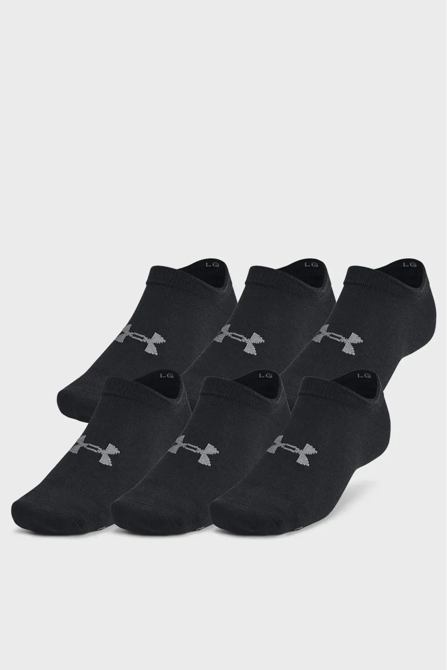 Шкарпетки Under Armour Essential No Show 6Pk 1382611-001