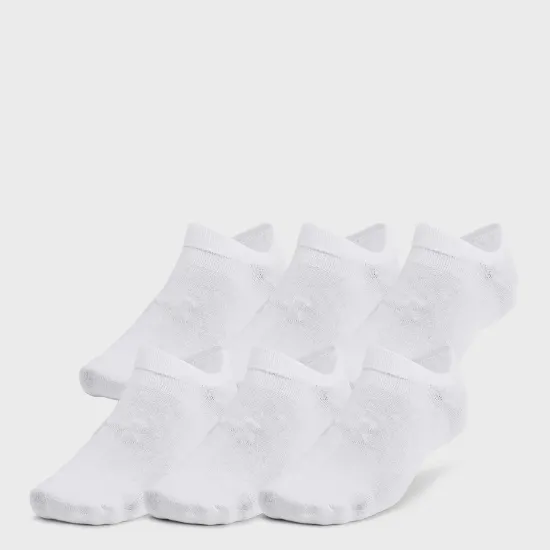 Шкарпетки Under Armour Essential No Show 6Pk 1382611-100