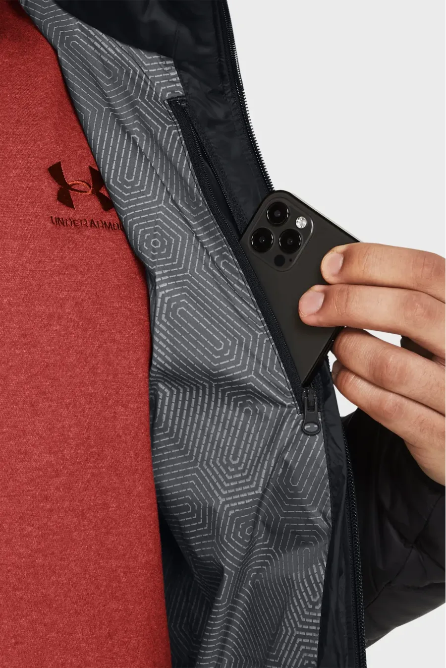 Пуховик Under Armour Legend Down Hooded 1385837-001