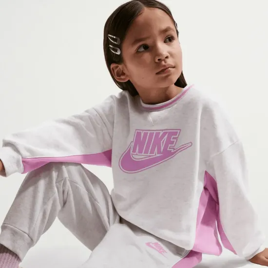 Костюм Nike French Terry Colorblocked Two-Piece Crew 36N697-X58