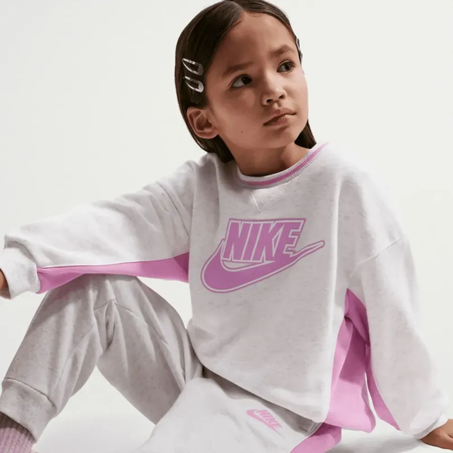 Костюм Nike French Terry Colorblocked Two-Piece Crew 36N697-X58