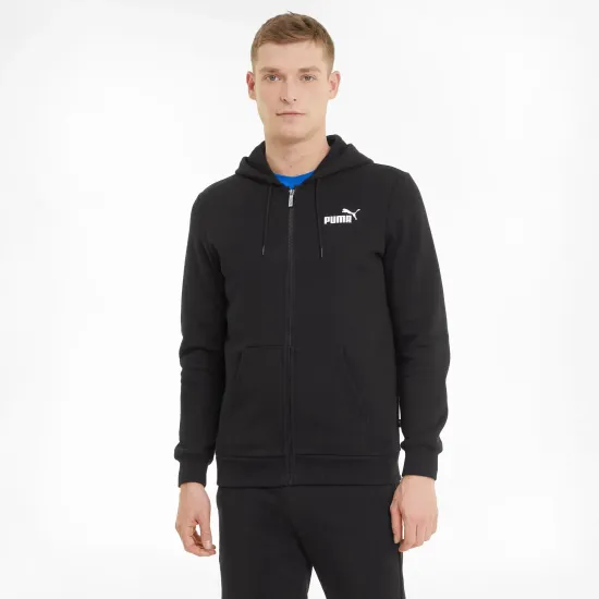 Толстовка Puma Essentials Full-Zip Logo 586702-01