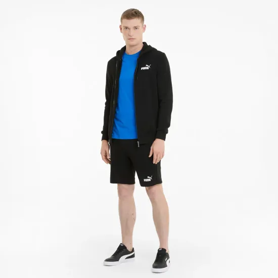 Толстовка Puma Essentials Full-Zip Logo 586702-01