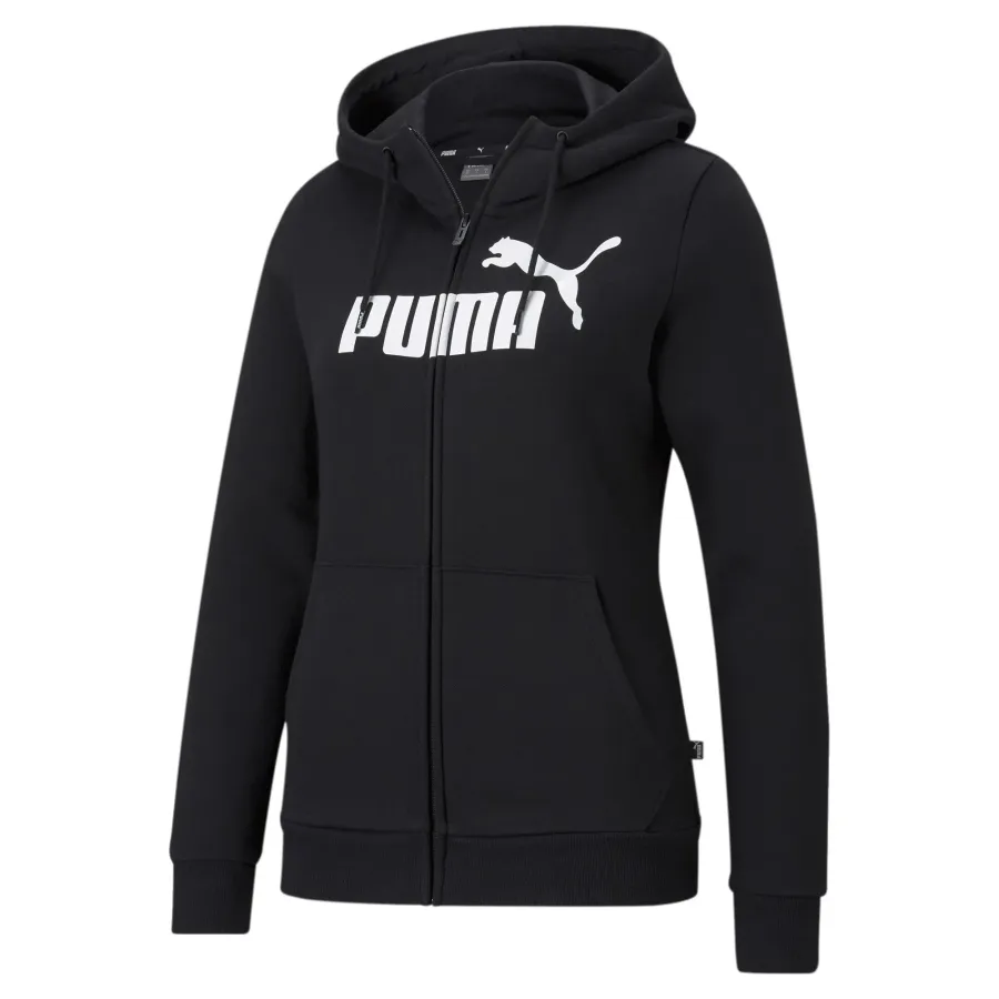 Толстовка Puma Tech Essential Logo Full-Zip 586806-01