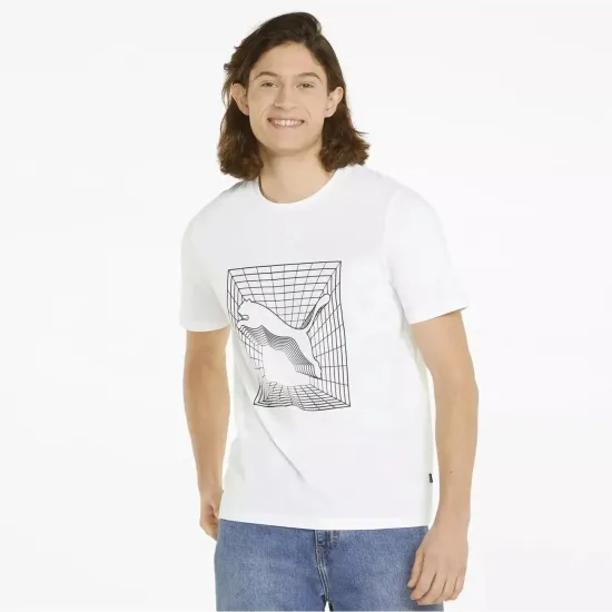 Футболка Puma Hoops Graphic Tee 670494-02
