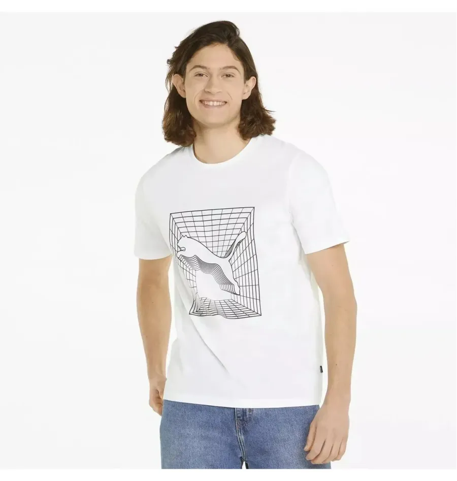 Футболка Puma Hoops Graphic Tee 670494-02