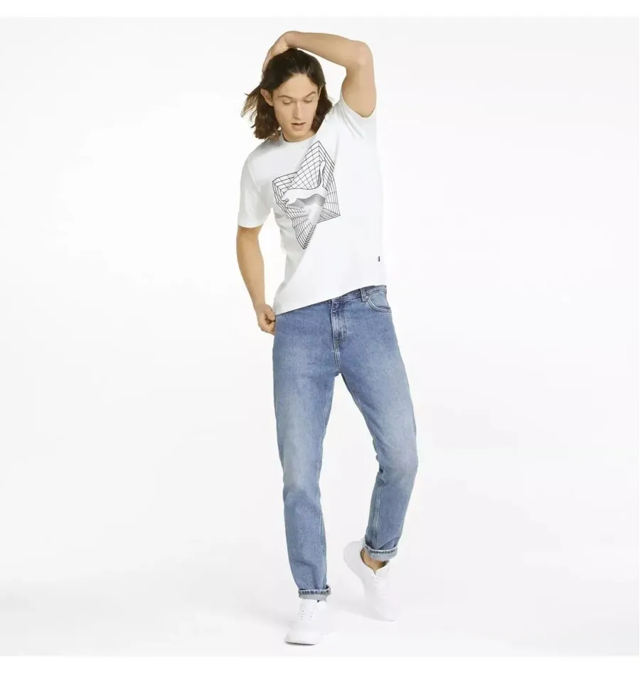 Футболка Puma Hoops Graphic Tee 670494-02
