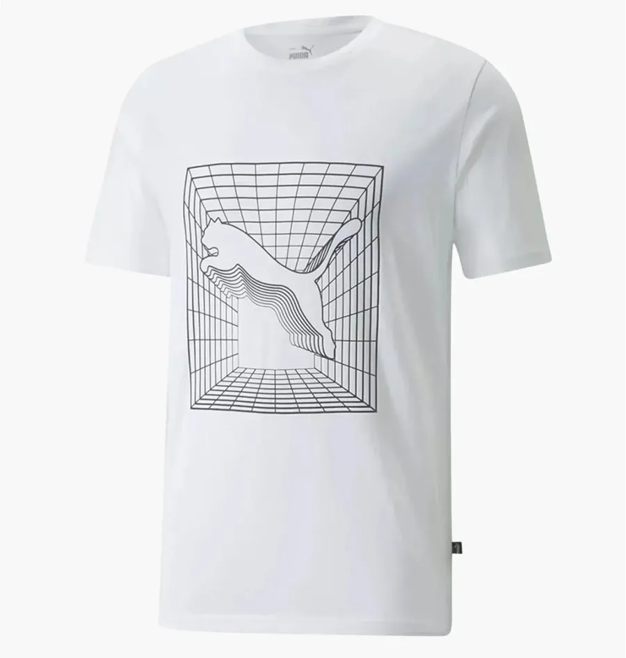 Футболка Puma Hoops Graphic Tee 670494-02