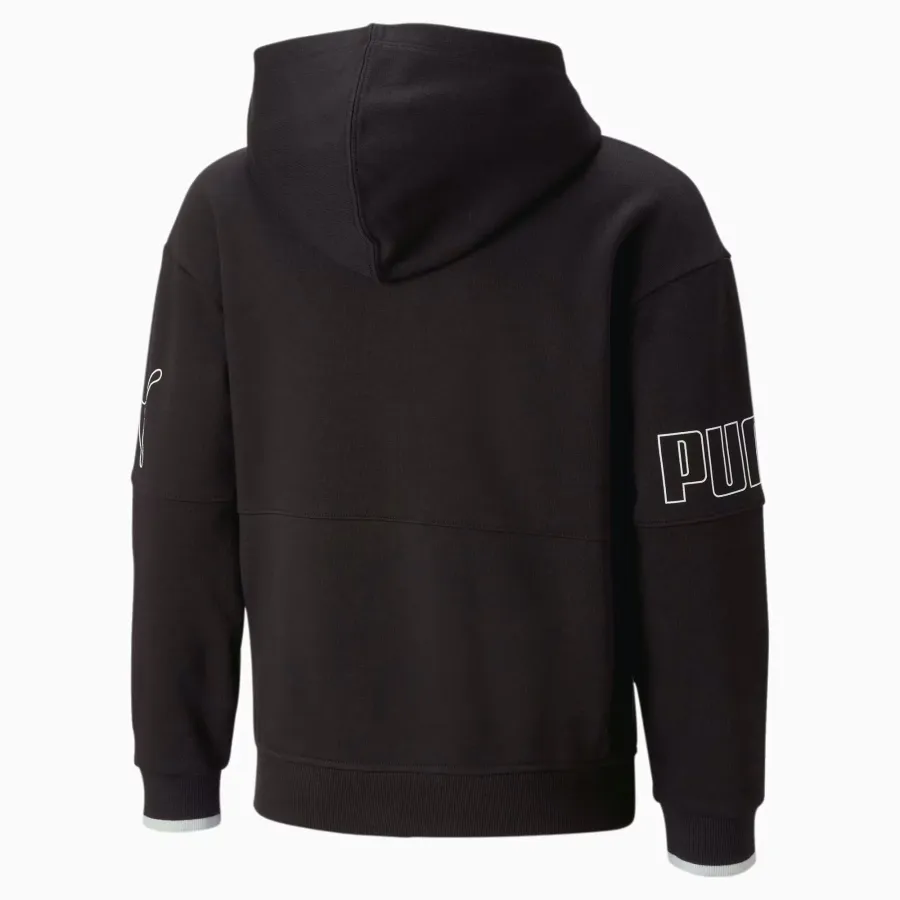 Толстовка Puma Power Colour Block Youth 673549-01