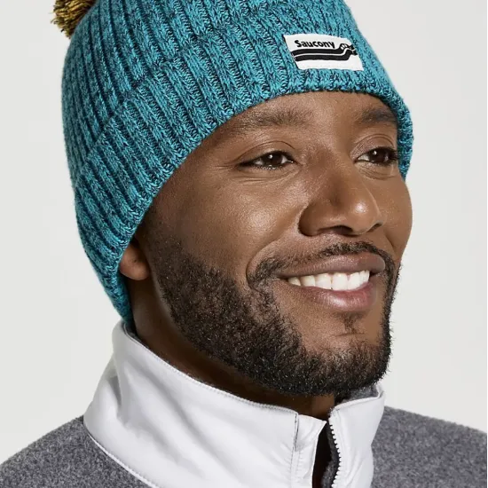Шапка Saucony Rested Pom Beanie 800031-PM
