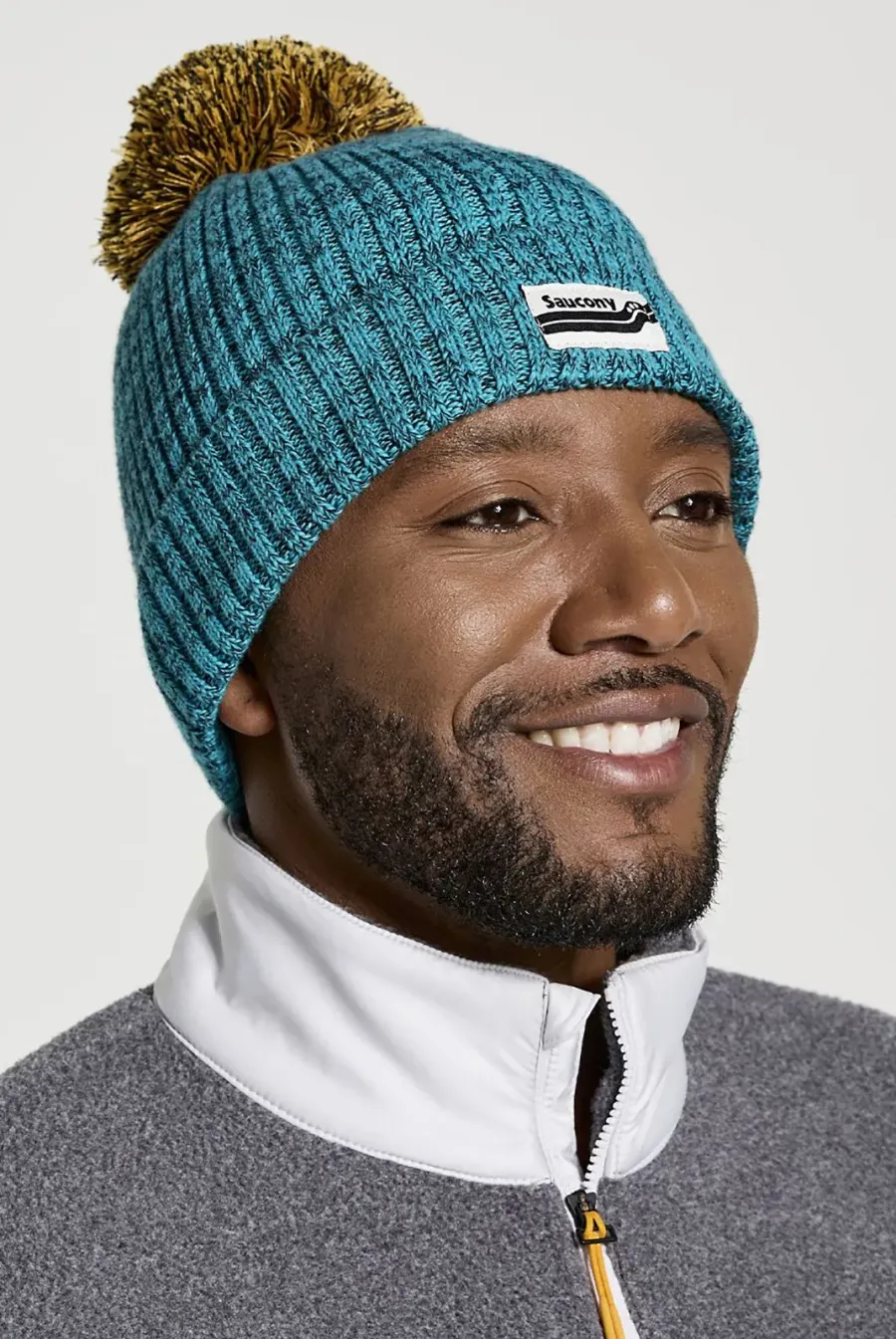 Шапка Saucony Rested Pom Beanie 800031-PM