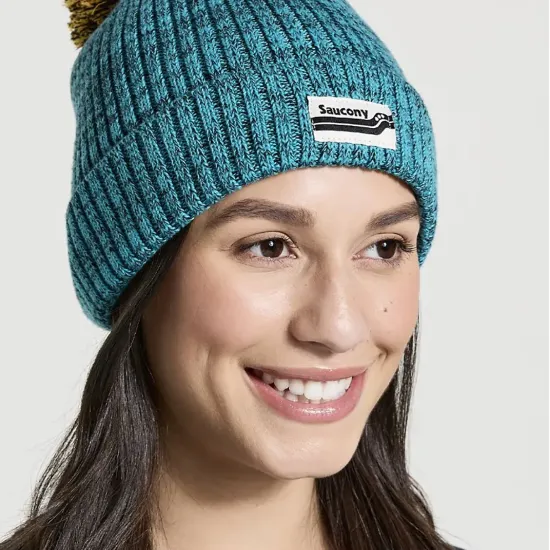 Шапка Saucony Rested Pom Beanie 800031-PM