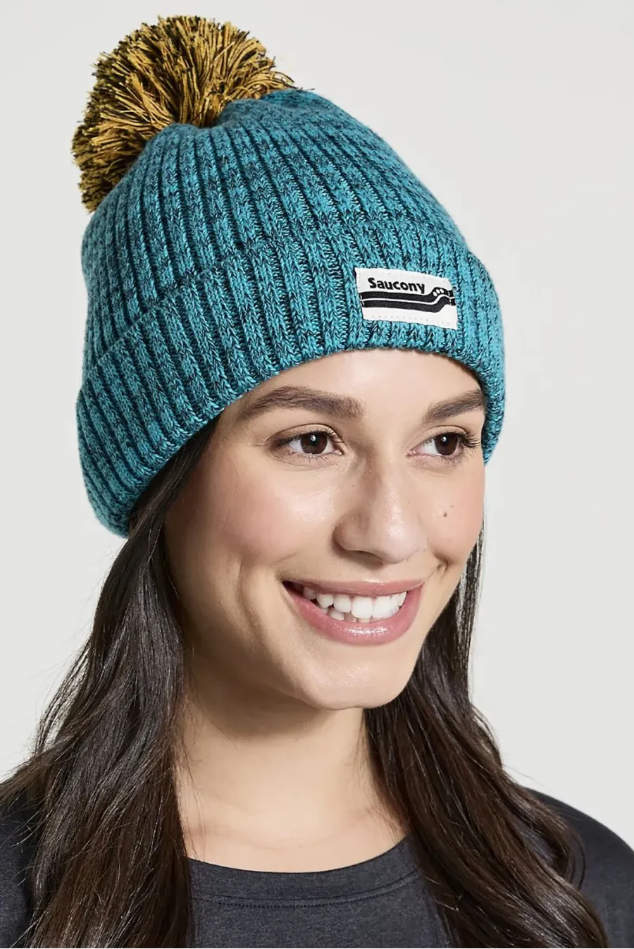 Шапка Saucony Rested Pom Beanie 800031-PM