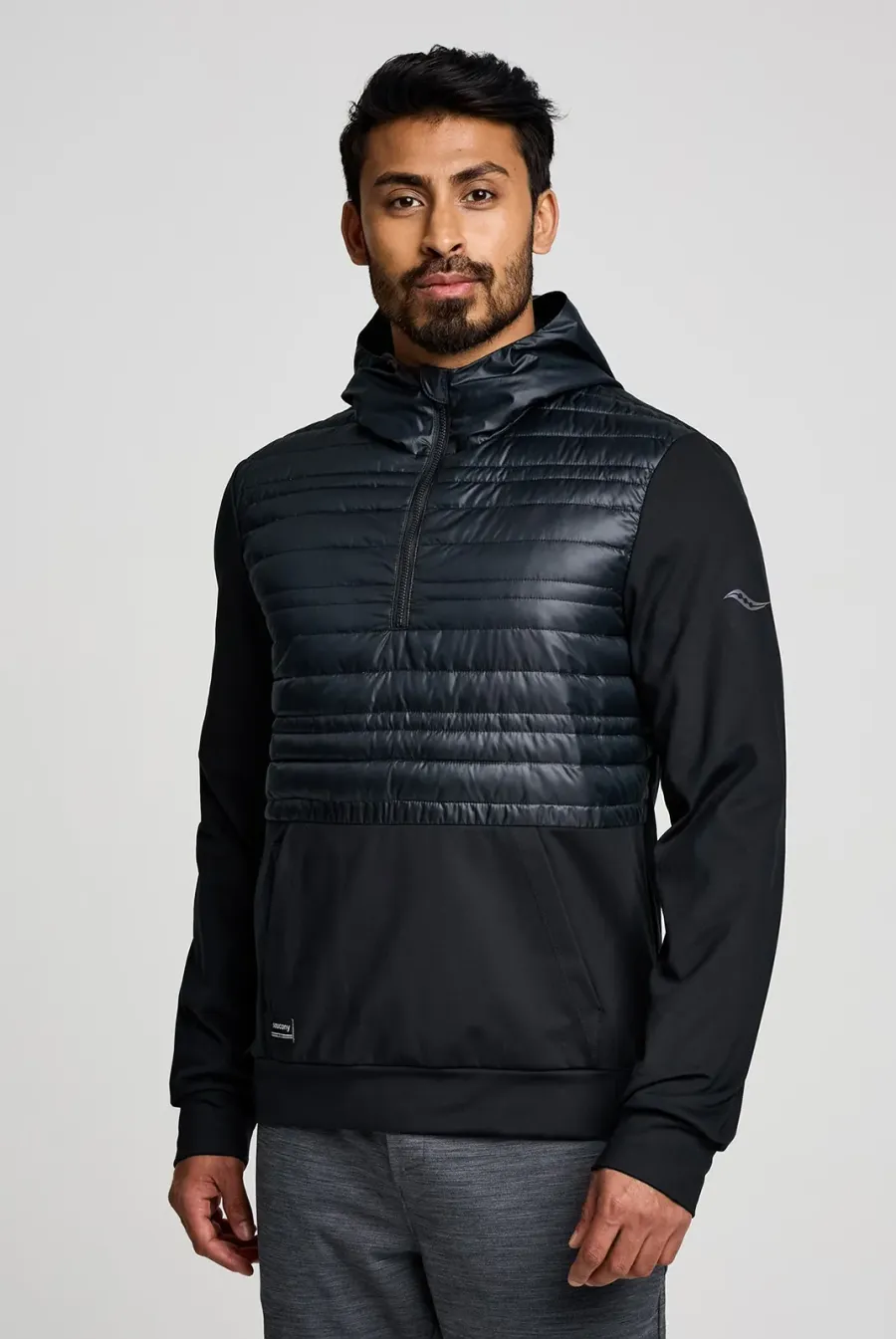 Худі Saucony Solstice Oysterpuff Hoody 800351-BK