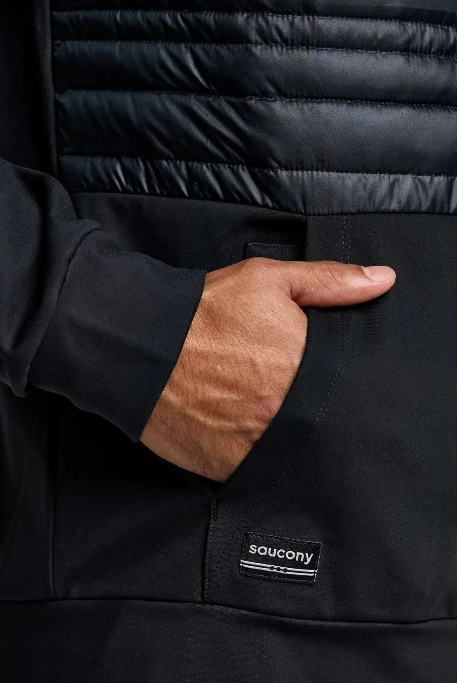Худі Saucony Solstice Oysterpuff Hoody 800351-BK