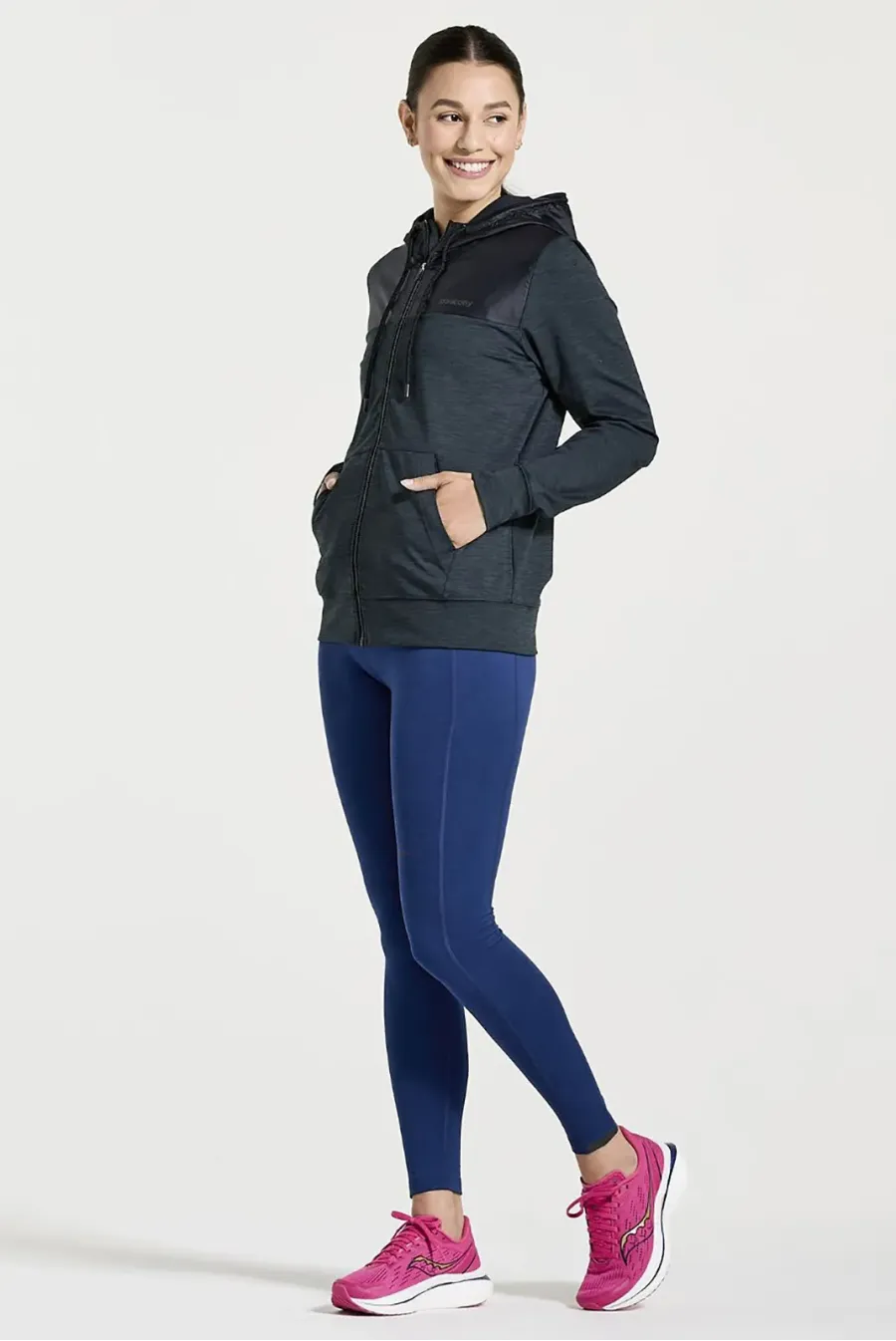 Худі Saucony Solstice Zip Hoody 800391-BKH