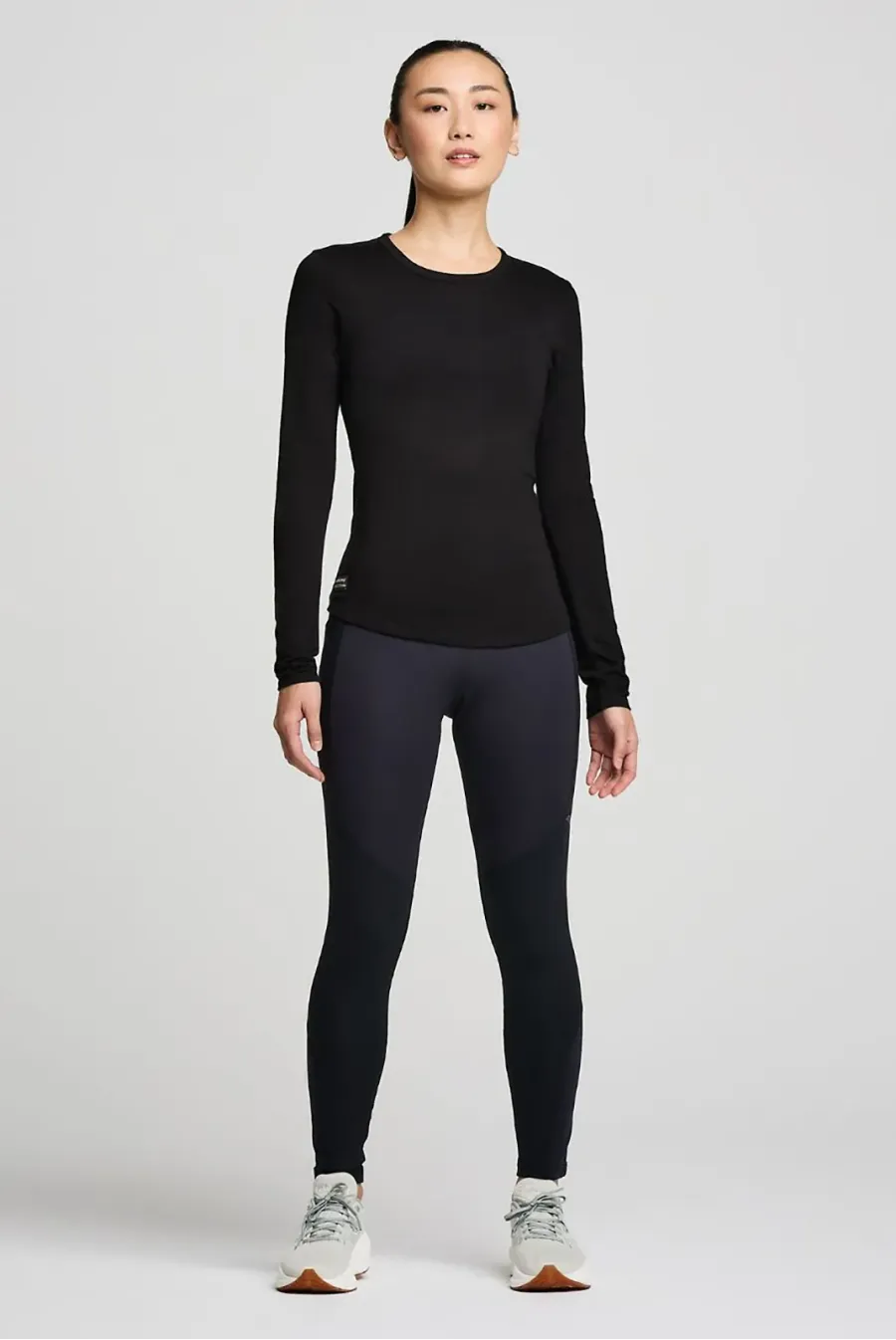 Футболка Saucony Peregrine Merino Long Sleeve 800470-BK