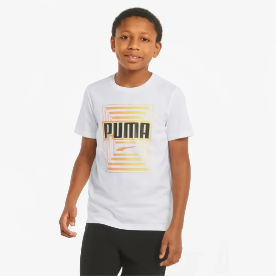 Футболка Puma Alpha Graphic Youth Tee 847292-02