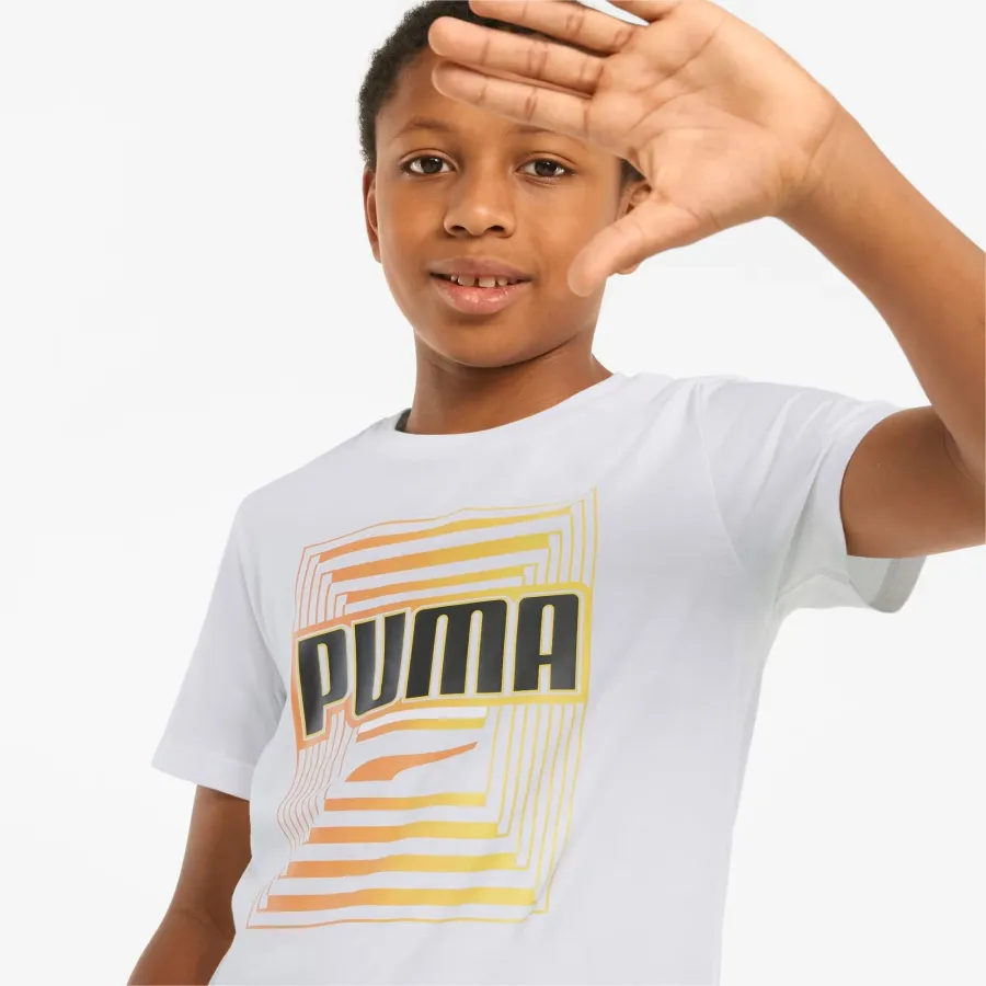 Футболка Puma Alpha Graphic Youth Tee 847292-02