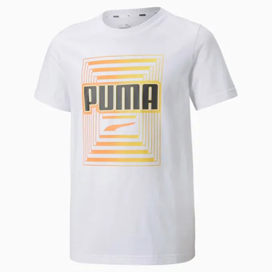 Футболка Puma Alpha Graphic Youth Tee 847292-02