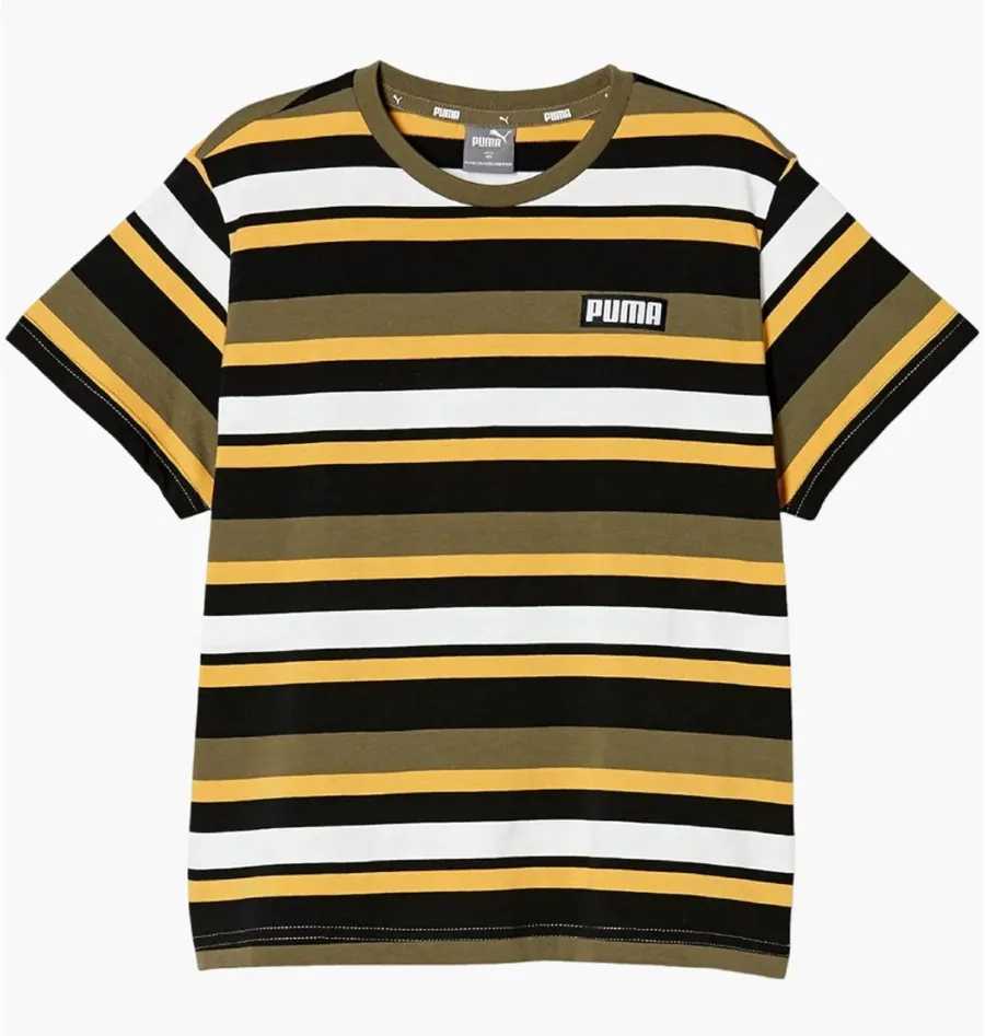 Футболка Puma Alpha Striped Tee Youth 847293-32